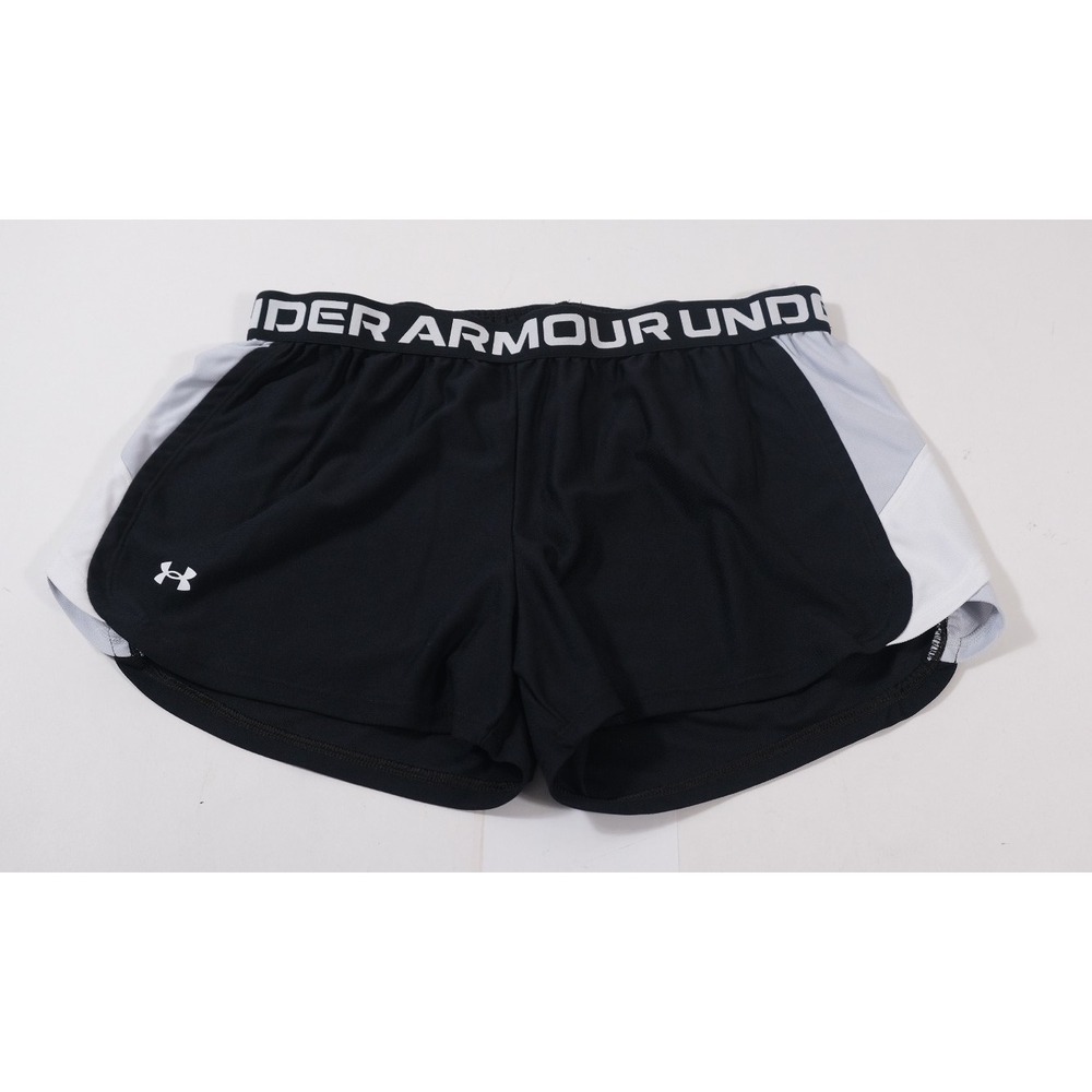 Under Armour Shorts Womens Large Black Play Up Athletic Running Gym Workout‎
